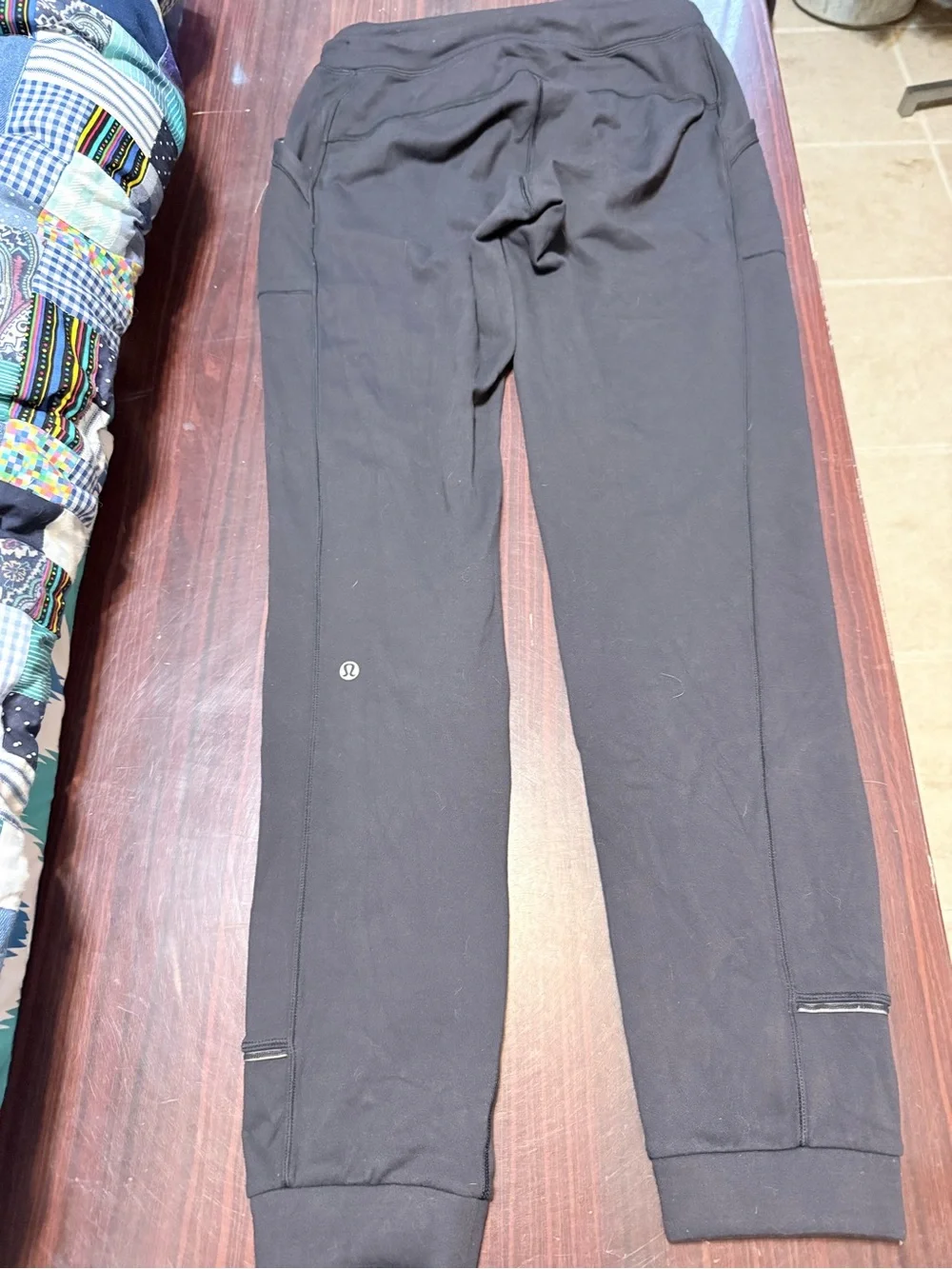 lululemon athletica Black Drawstring Jogger Pants